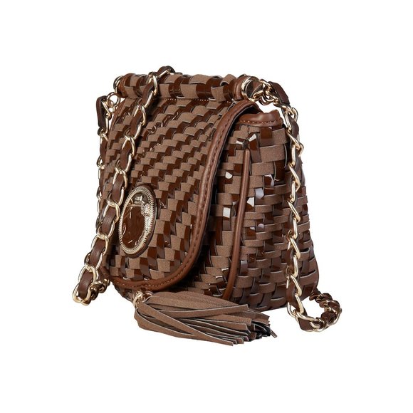 Cavalli Class Brown Crossbody Bag - Picture 3 of 8